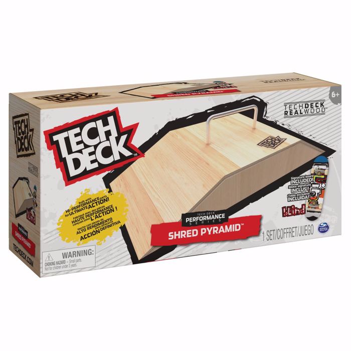 Tech Deck performance series, shred puramida seira me metalliko rail kai blind mini troxosanida
